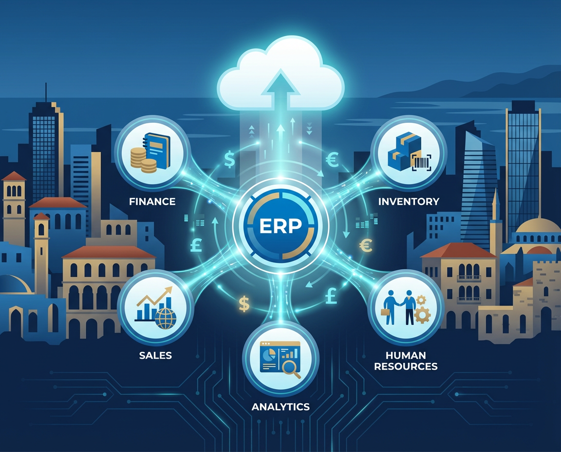 erp software lebanon, erp companies in lebanon, business central erp, microsoft erp solution, payroll system in lebanon, best software companies in lebanon, ERP solutions Lebanon